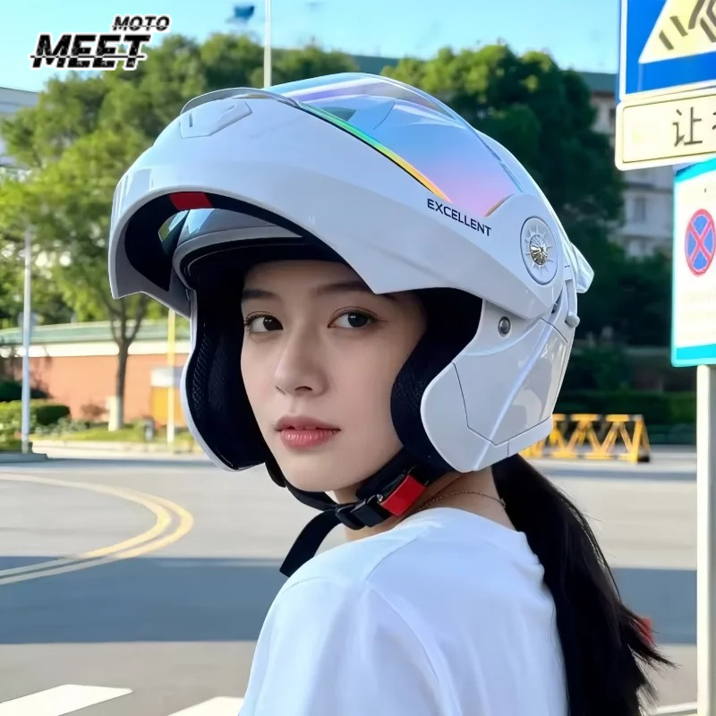 Motorcycle Helmet Sun Visor Inner - Helm Motor Modular Empat Musim, Helm