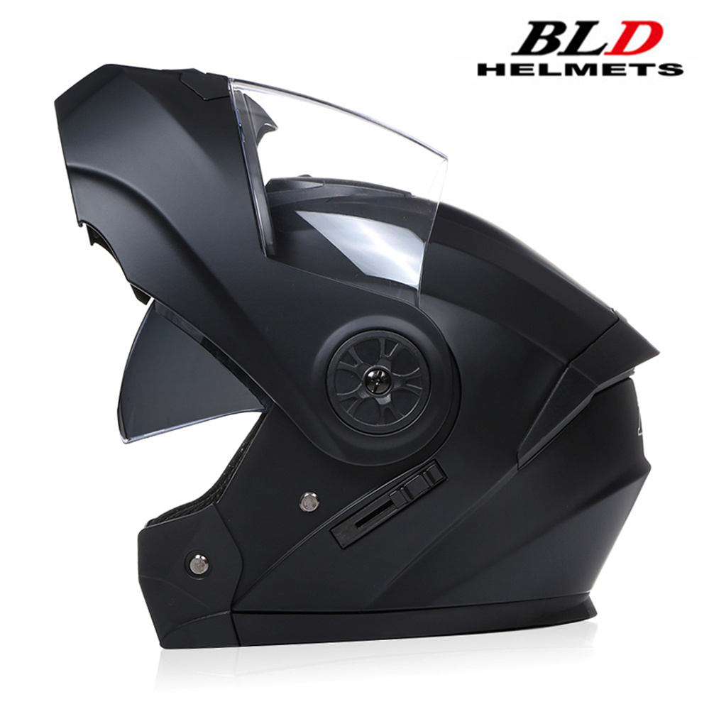 Motorcycle Helmet Sun Visor Inner - Helm sepeda motor Modular, lensa ganda