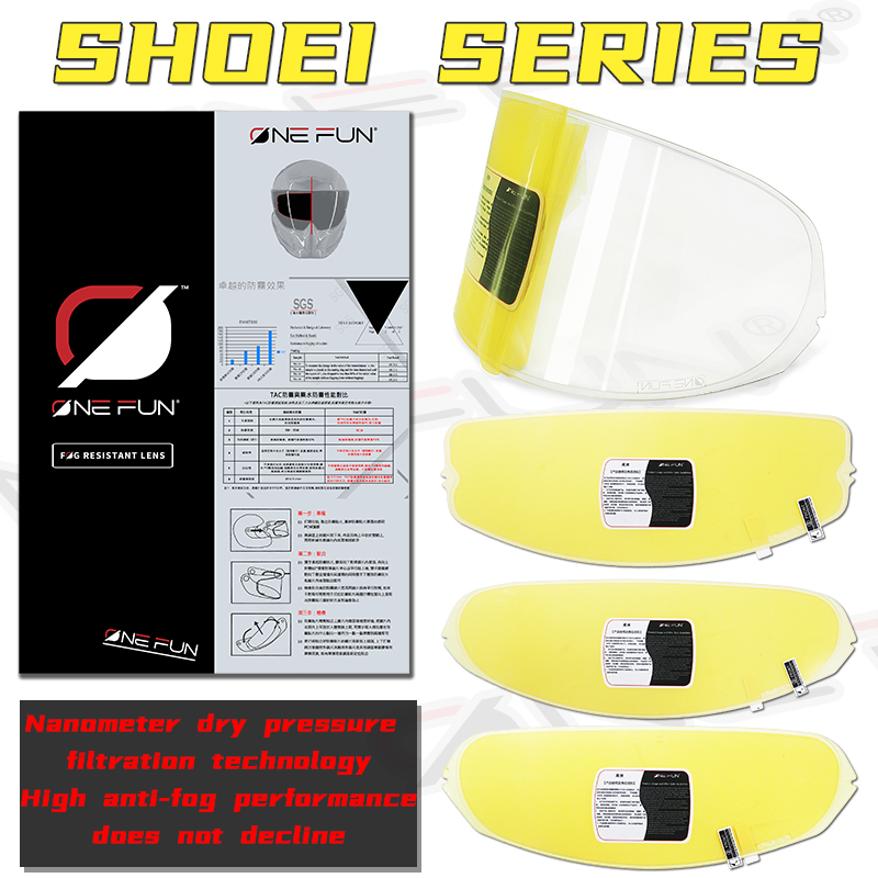 Helmet Pinlock Anti Fog Insert - Z8 Anti Fog Kompatibel dengan SHOEI