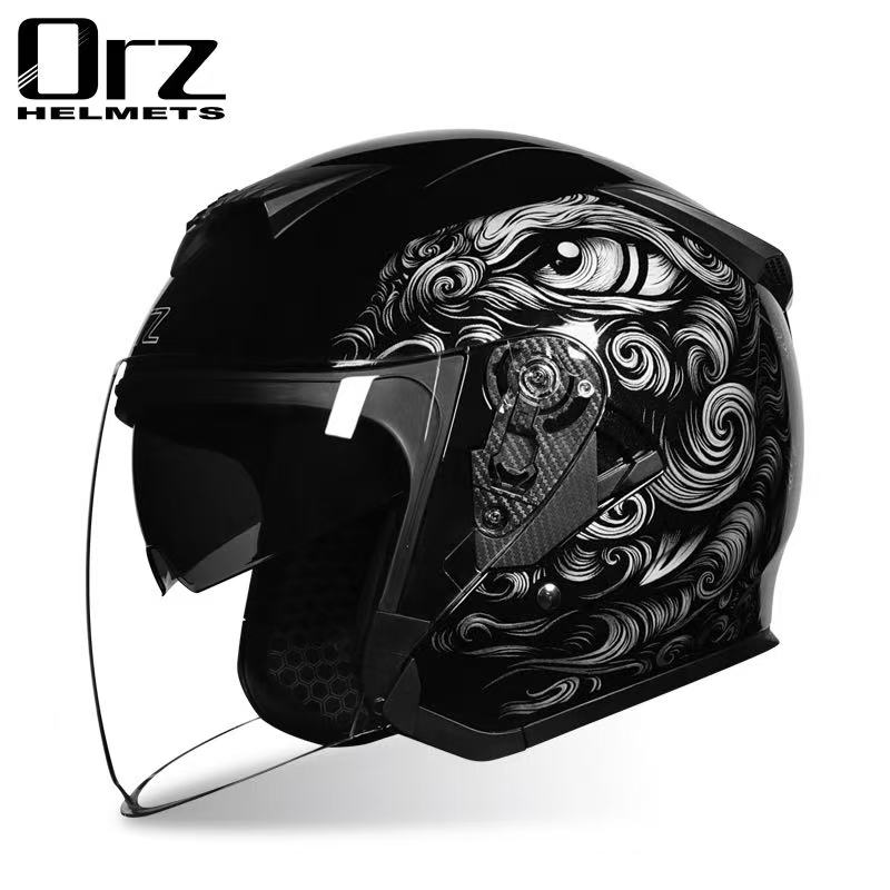 Modular Motorcycle Helmet Dot Approved - Helm sepeda motor dengan pelindung matahari